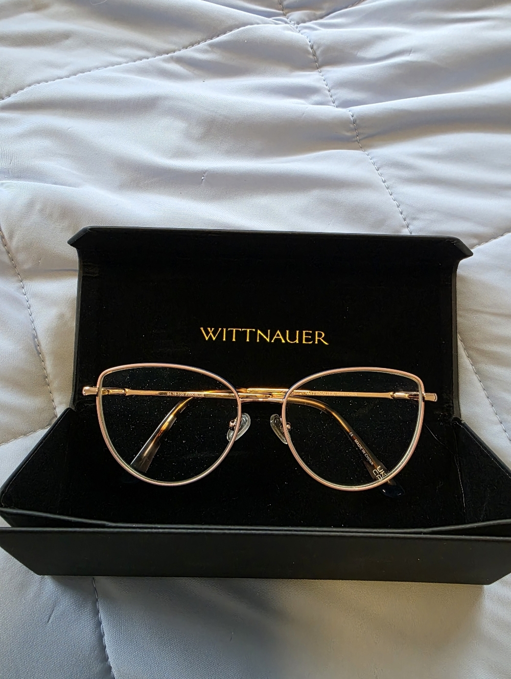 Women's Rose Gold Metal Frames